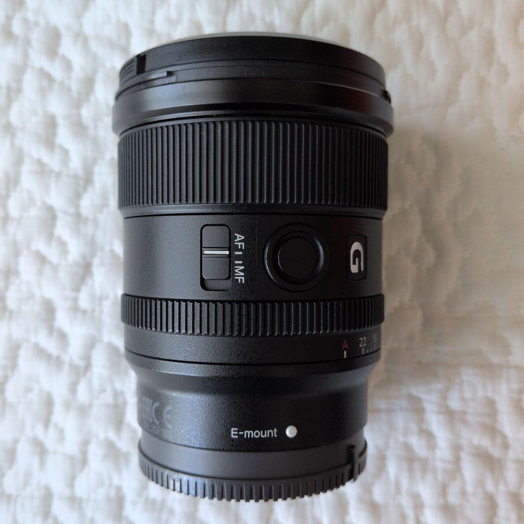 Sony FE 20mm F1.8 G レンズ