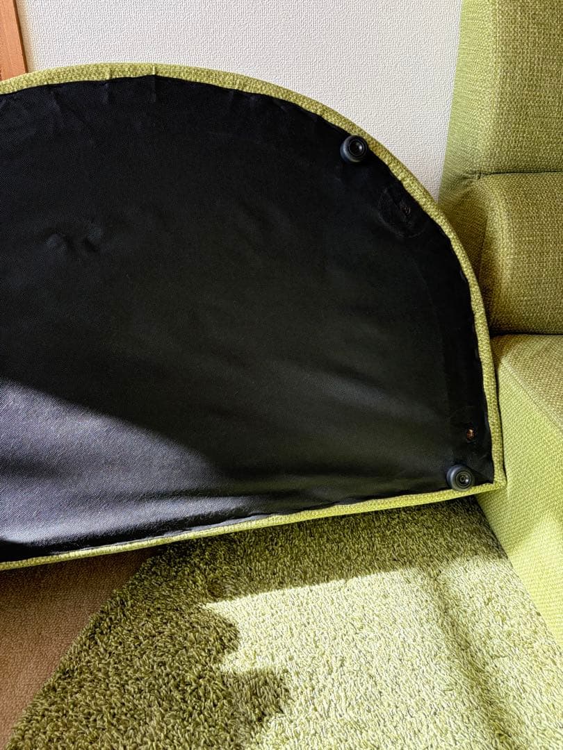 2人掛けソファ(オットマン付)