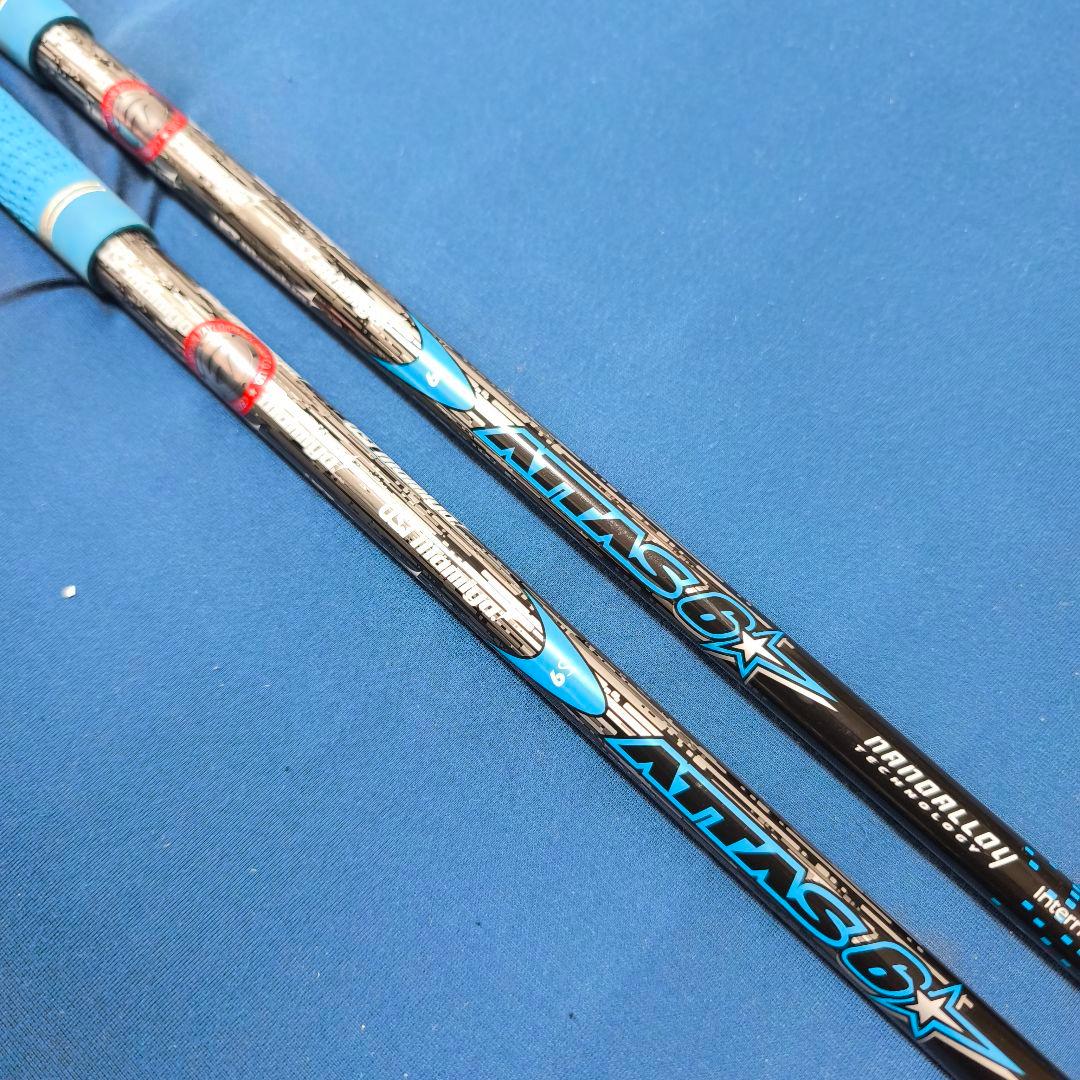 テーラーメイド ／ エアロバーナー FW 3番＋5番セット ATTAS6☆ 6S