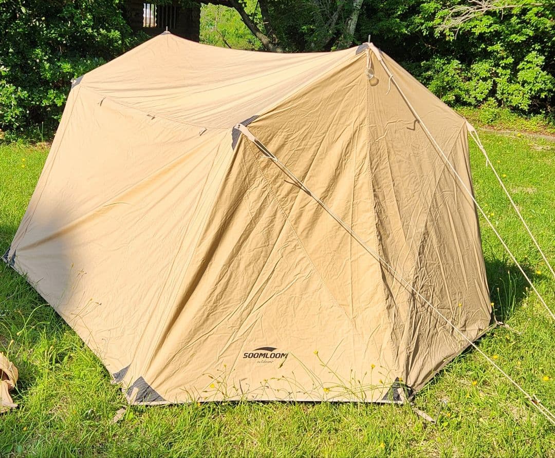 Soomloom 2人用 T字型パップテント