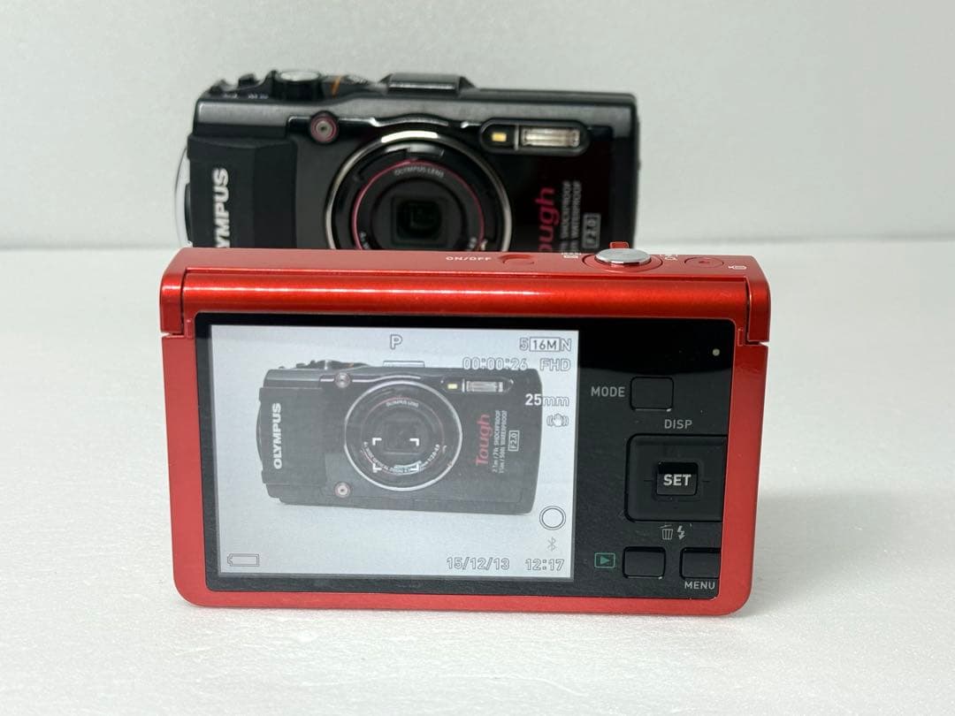 CASIO EX-ZR62 レッド 動作確認済 コンデジ 自撮り　wifi転送可