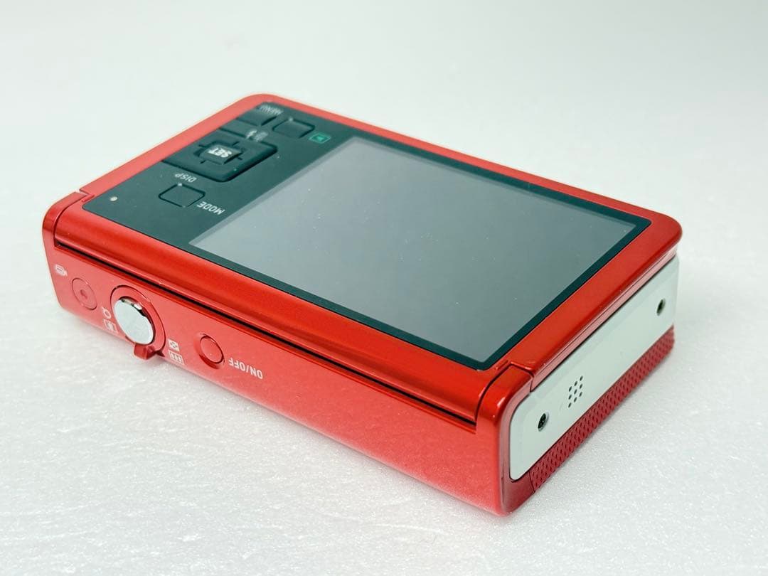 CASIO EX-ZR62 レッド 動作確認済 コンデジ 自撮り　wifi転送可