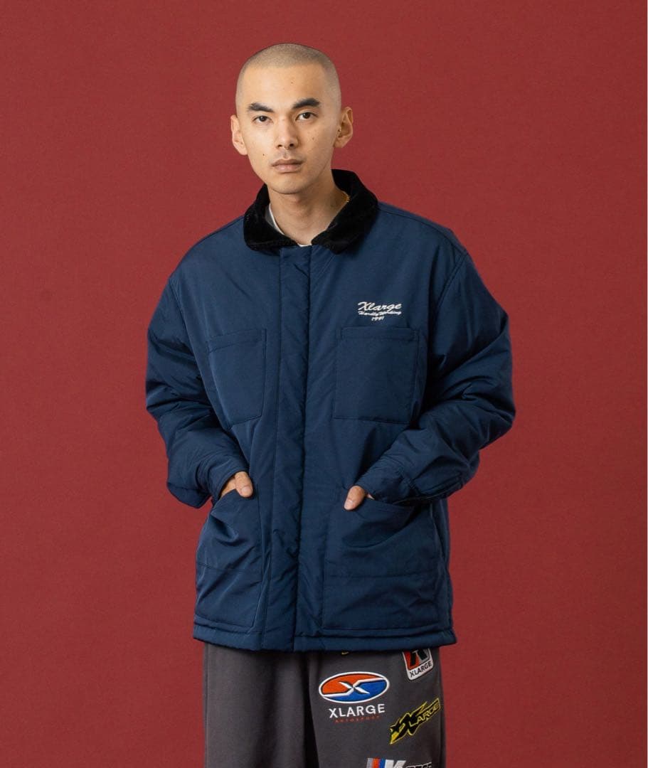 ジャケット・アウター XLARGE REVERSIBLE WORK JACKET