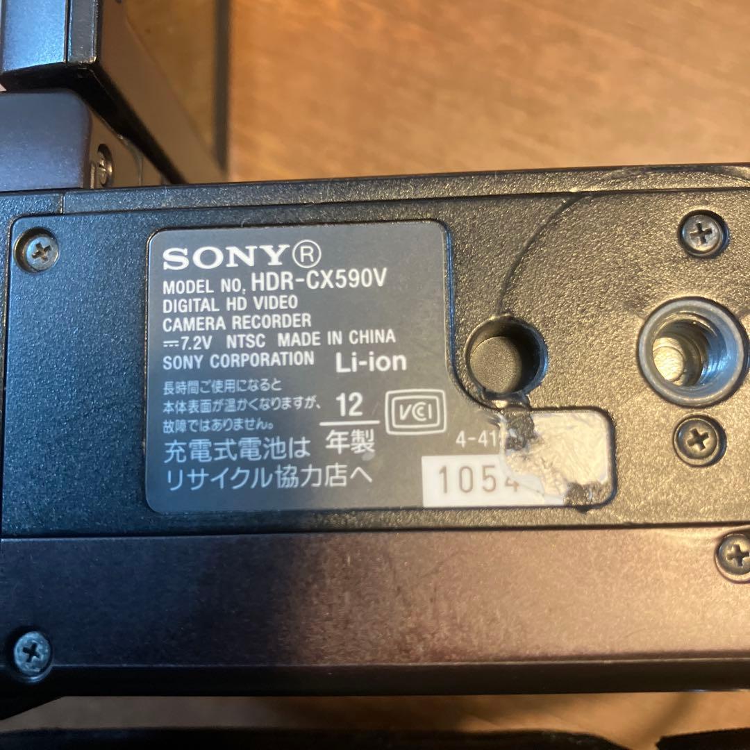 ビデオカメラ SONY HDR-CX590V