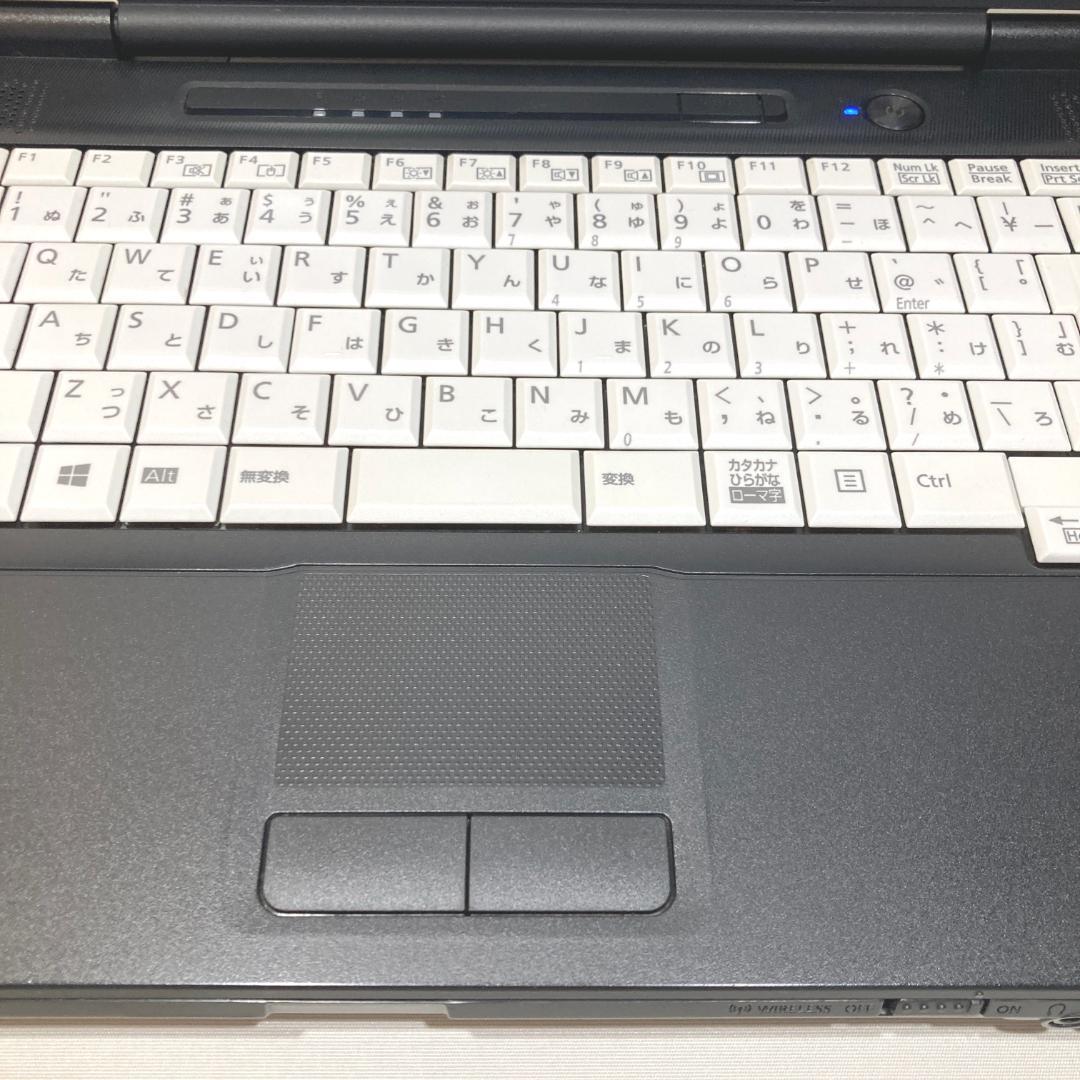 初心者✨快適・カメラ・大画面・DVD✨黒✨すぐ使えるノートパソコン◇D461-1