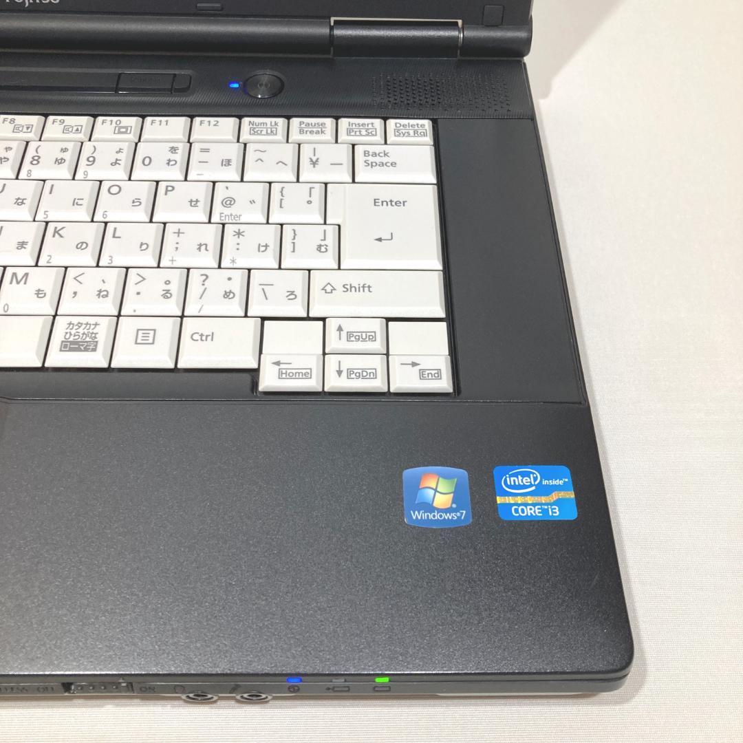 初心者✨快適・カメラ・大画面・DVD✨黒✨すぐ使えるノートパソコン◇D461-1