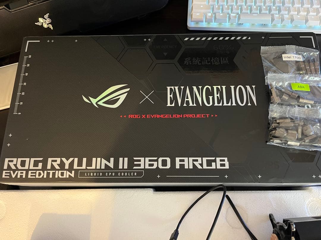ROG RYUJIN2 360 EVANGELION エヴァCPUクーラー