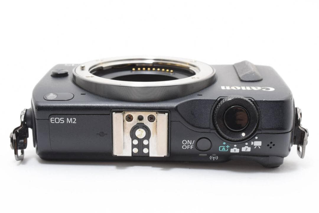 極上品 Canon EOS M2 ボディ ミラーレス 黒 ブラック #1451