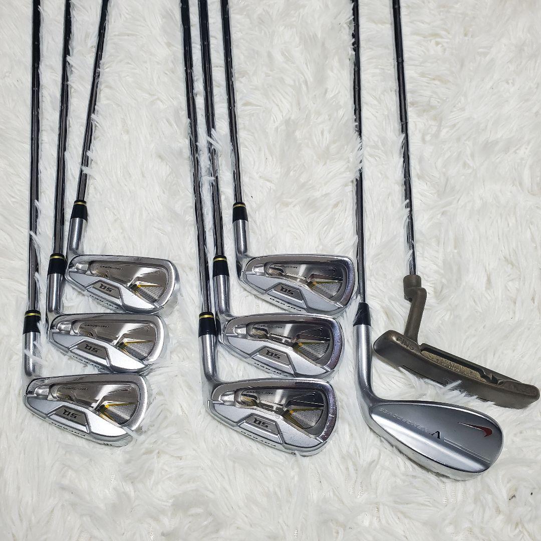 全てNIKE ナイキゴルフ ゴルフクラブセット 右利き FLEX S 11本