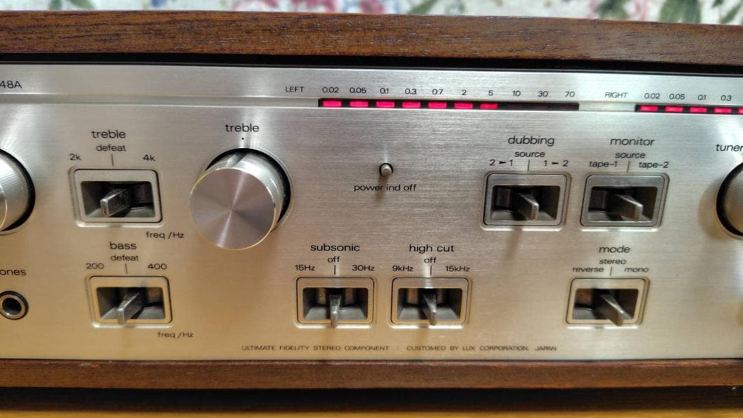 LUXMAN L-48A プリメインアンプ トランジスター ラックスマン