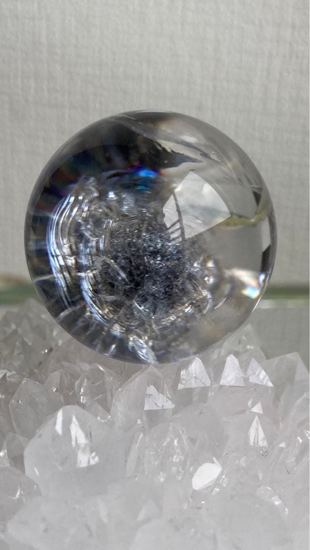 ブルーガーデンクォーツスフィア