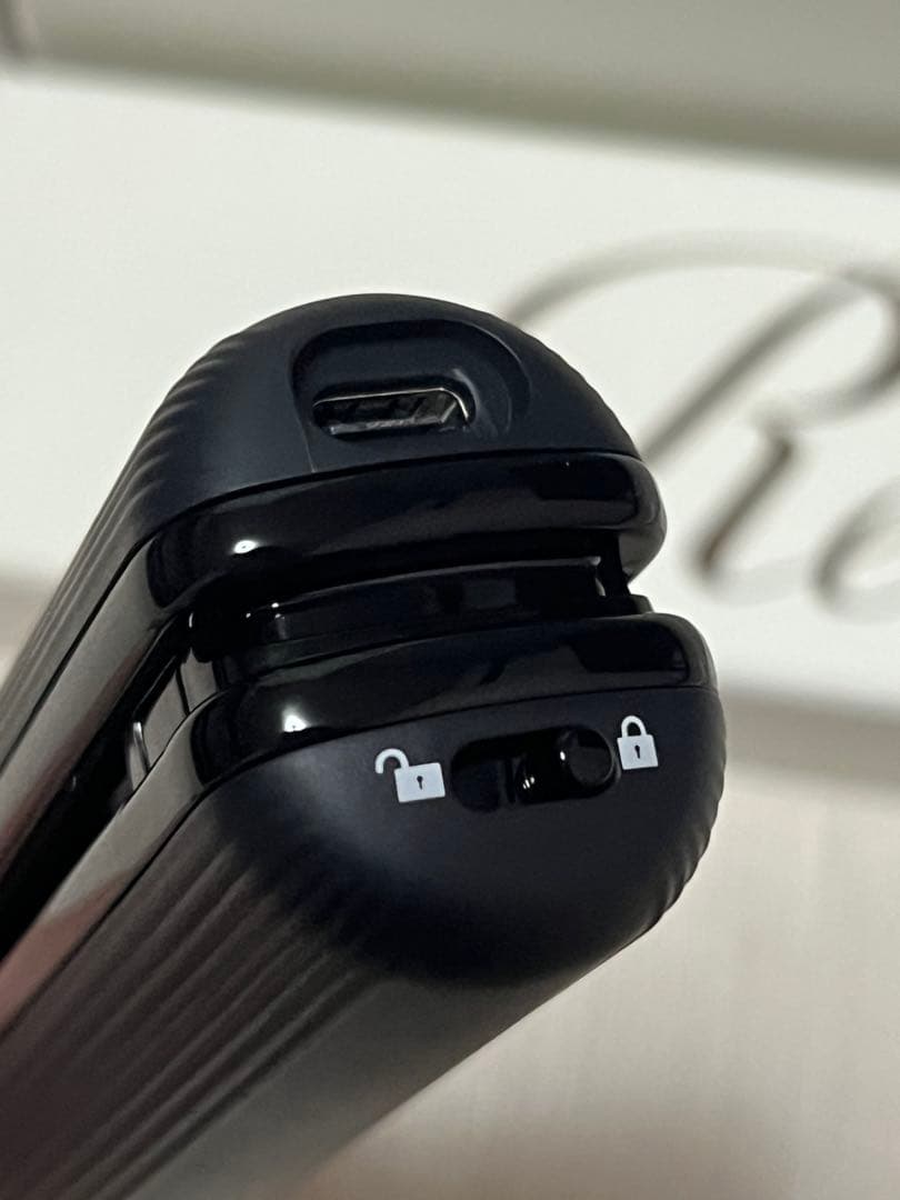 リファ フィンガーアイロン ST ブラック ヘアアイロン ReFa