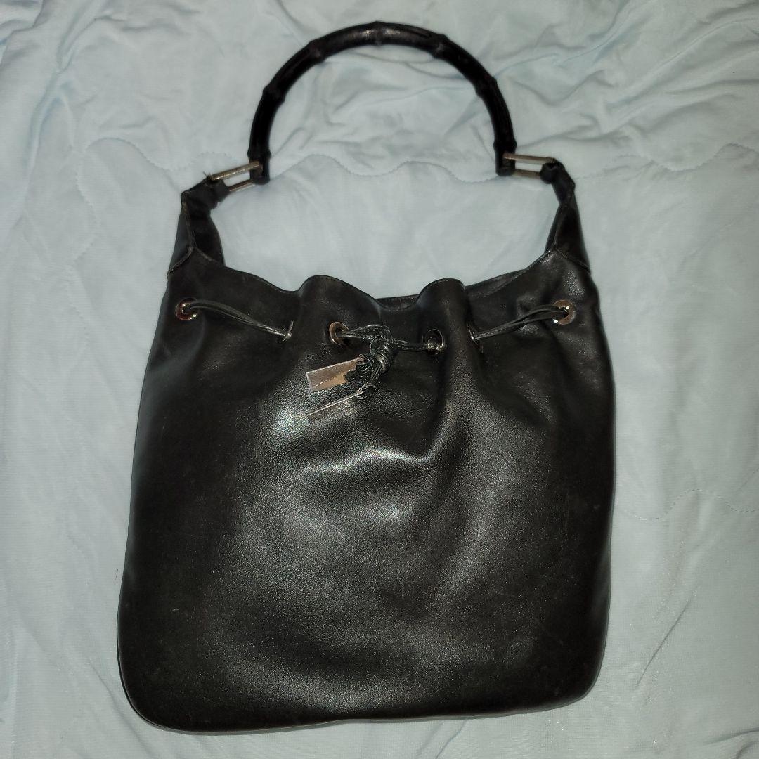【中古品】GUCCI グッチ バンブー ハンドバッグ