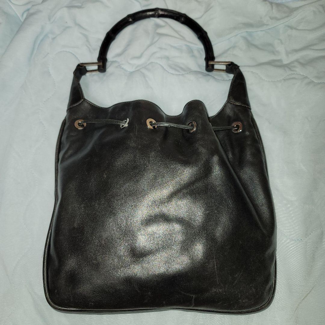 【中古品】GUCCI グッチ バンブー ハンドバッグ