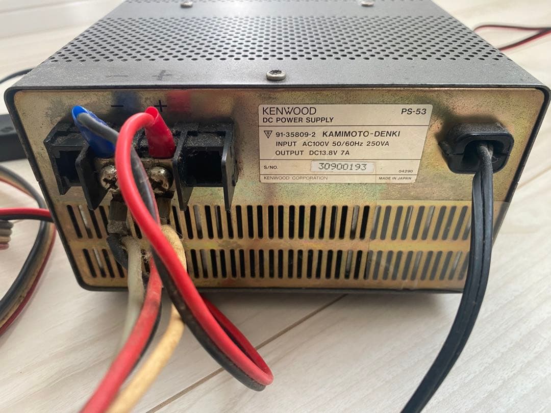 KENWOOD TS-790S無線機　PS-53直流安定化電源
