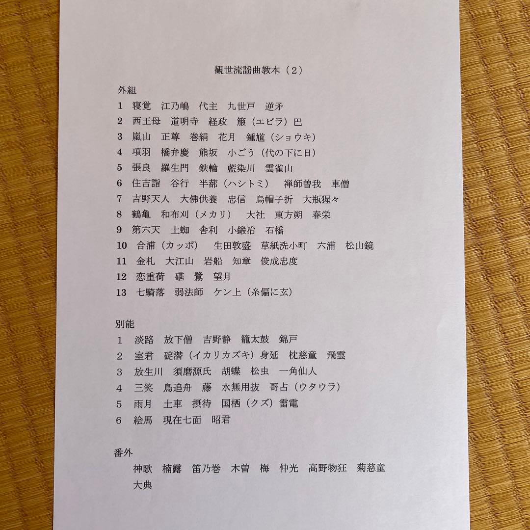 観世流謡曲教本集(全41冊)