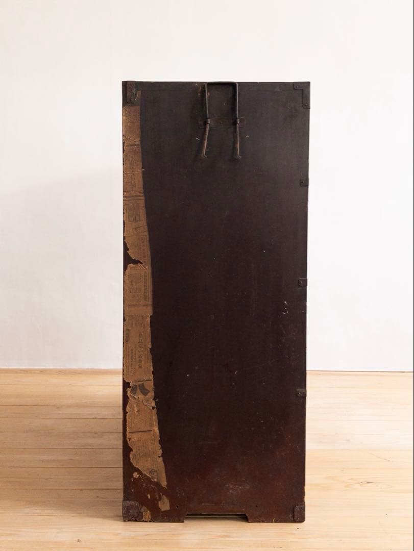 和箪笥　漆　M054　古道具　古家具　和家具　ビンテージ　アンティーク　レトロ