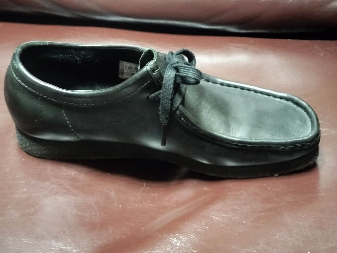 Clarks ワラビー ブラック43 27cm