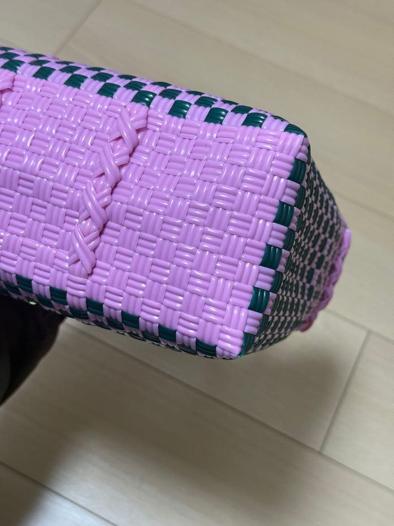 mekearisa メケアリサ　gummybag　s ピンク グリーン 70's