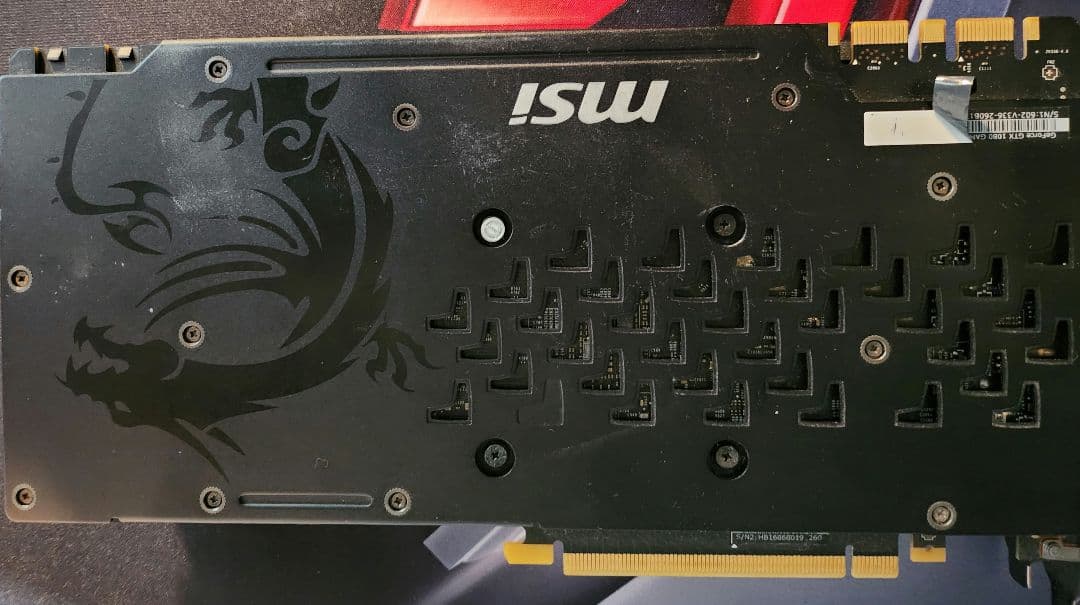 MSI GeForce GTX 1080 GAMING X　動作確認済