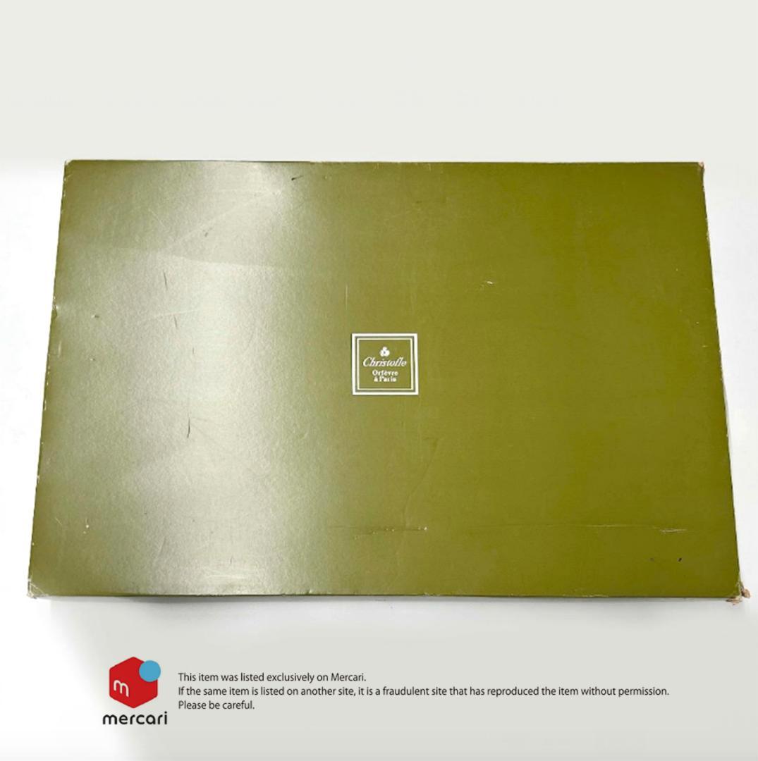 Christofle マルリースクエア型シルバーコーティングトレー【新品未使用】