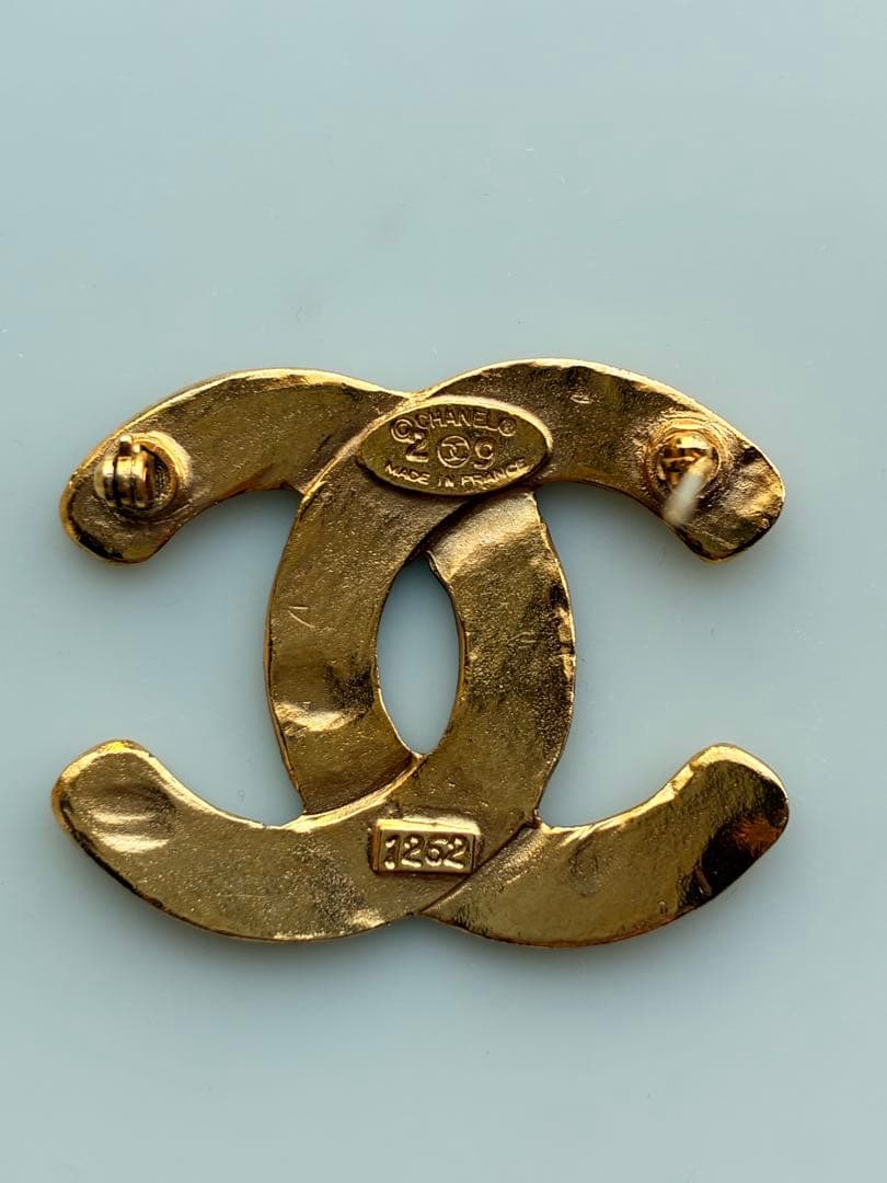 CHANEL ゴールドブローチ ヴィンテージ