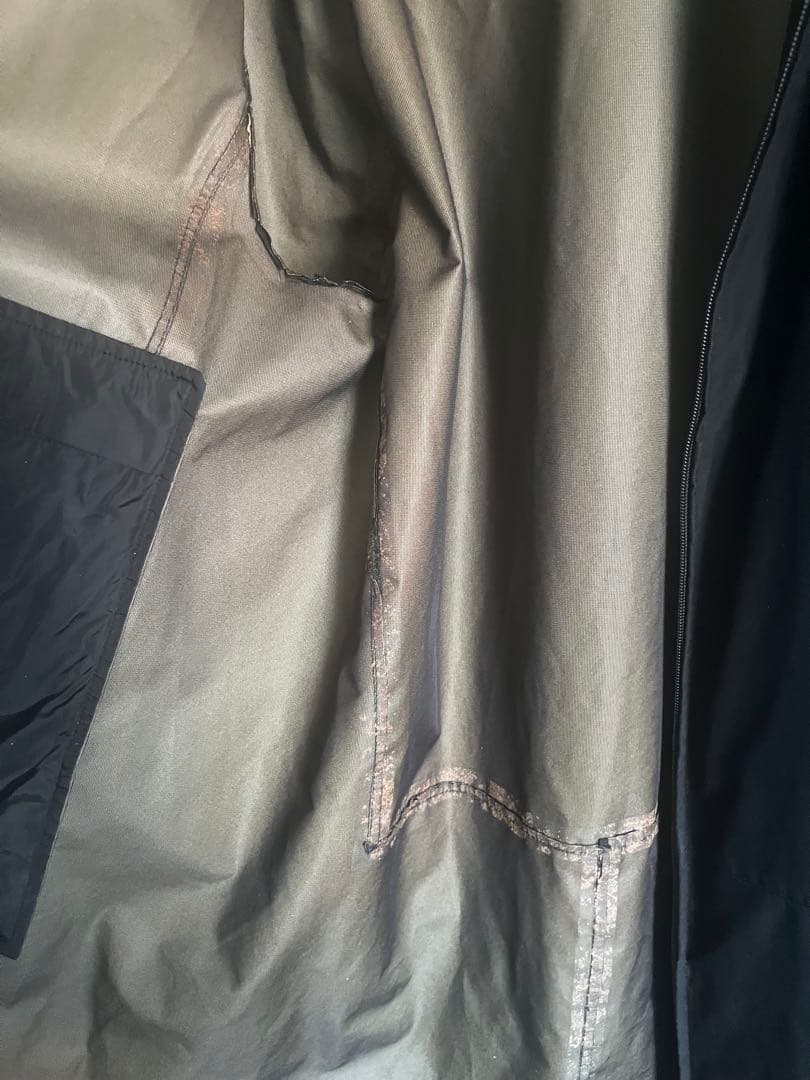 PRADA ロングジャケット 48 取り外しライナー付