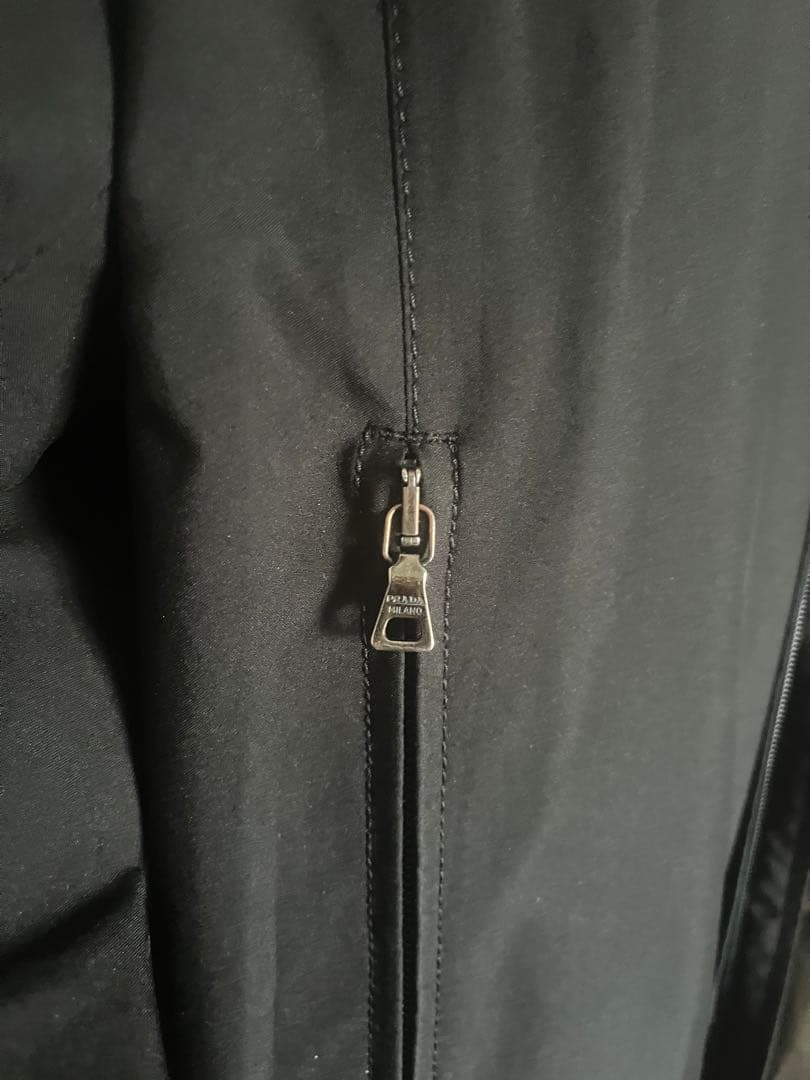 PRADA ロングジャケット 48 取り外しライナー付