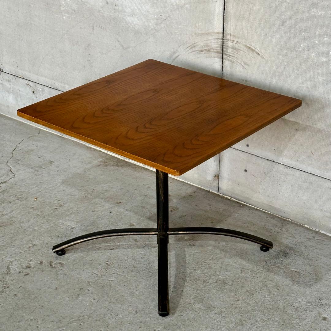 ✦無骨✦ミッドセンチュリーテイスト × 昇降式カフェテーブル　鉄脚