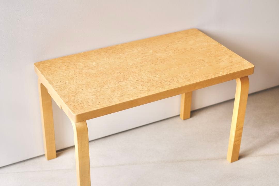 【限定】Artek l ベンチ(サイドテーブル)l 153B l カーリーバーチ