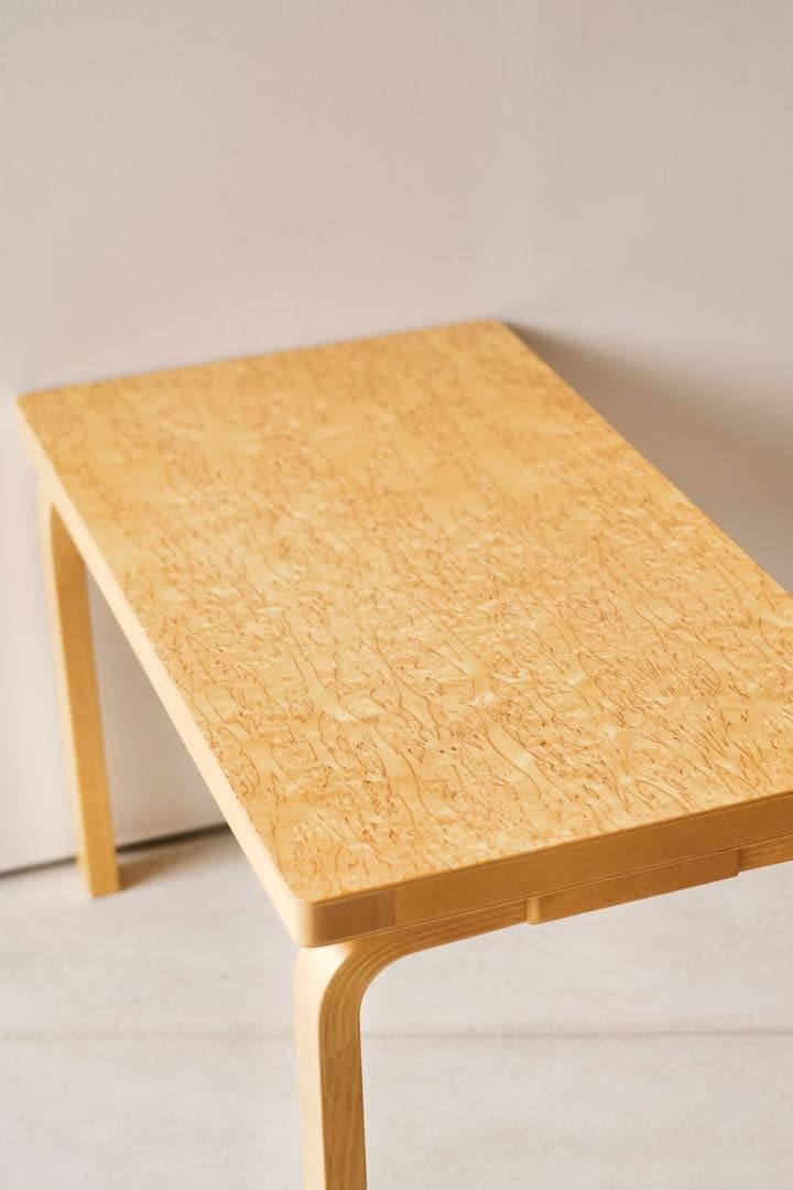 【限定】Artek l ベンチ(サイドテーブル)l 153B l カーリーバーチ