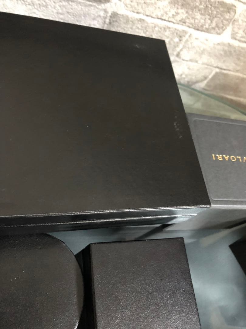 最終価格　ブルガリ　ネックレスケース　リングケース　ピアスケース