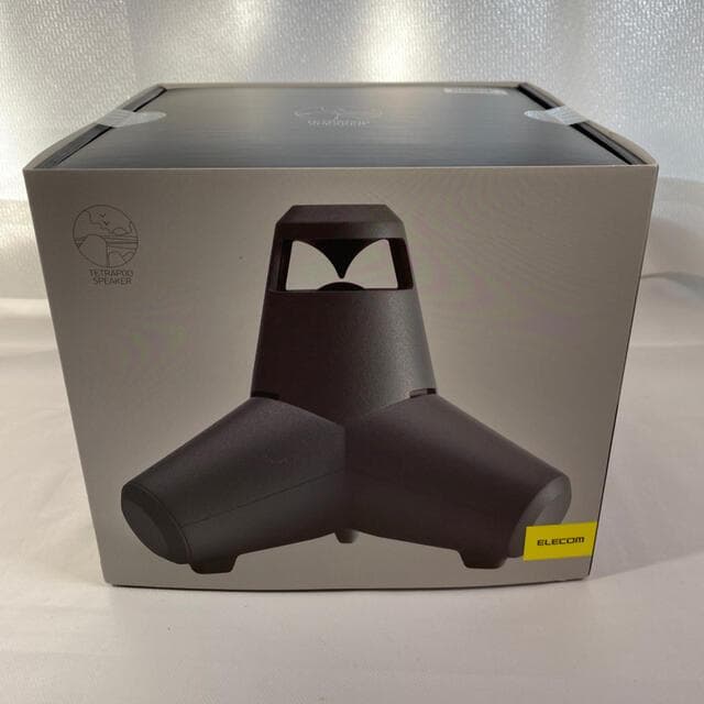 新品・未開封テトラポッドスピーカー SP-ELB001CGY Bluetooth
