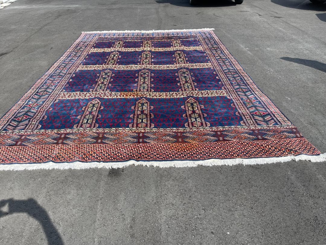トルクメン カーペット ヴィンテージ 高品質 のハシュロ パルダ