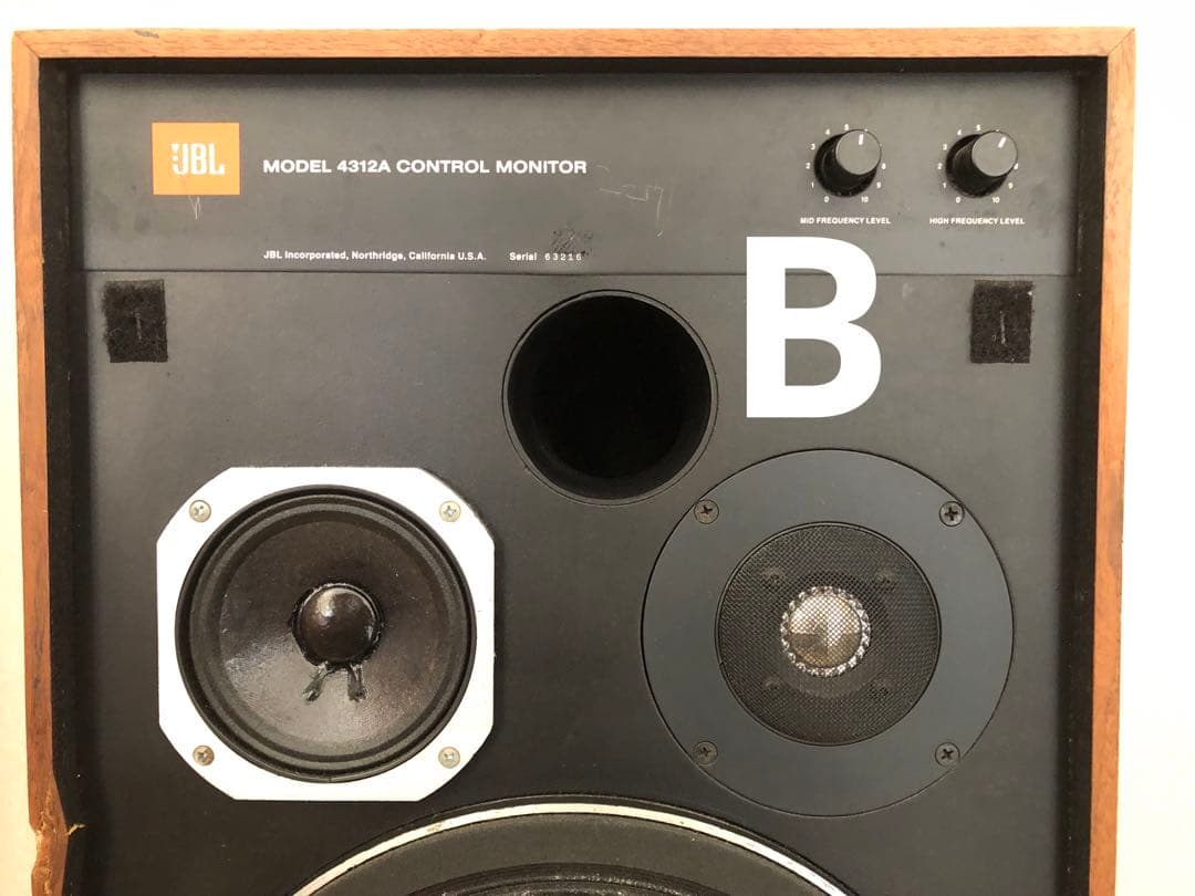 【JBL】4312A ウォールナット/ABペア ※説明を最後までお読みください