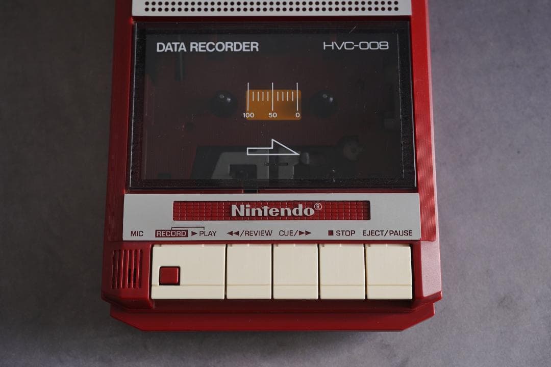 任天堂 データレコーダ・HVC-008 動作品 ニンテンドー カセットレコーダー