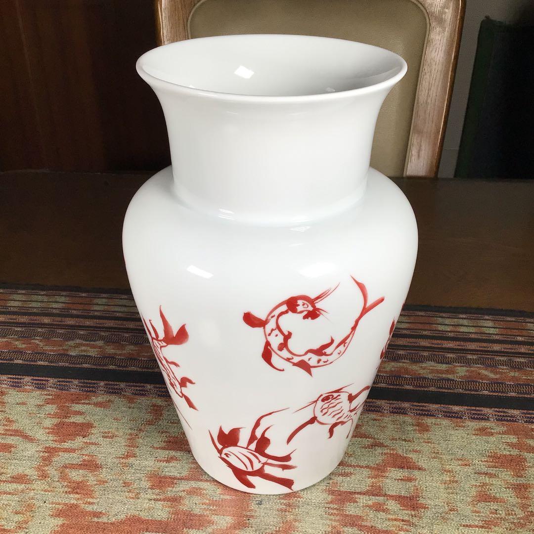 レイノー・リモージュ　×イポリット・ロマン 『マルキーズ』花瓶