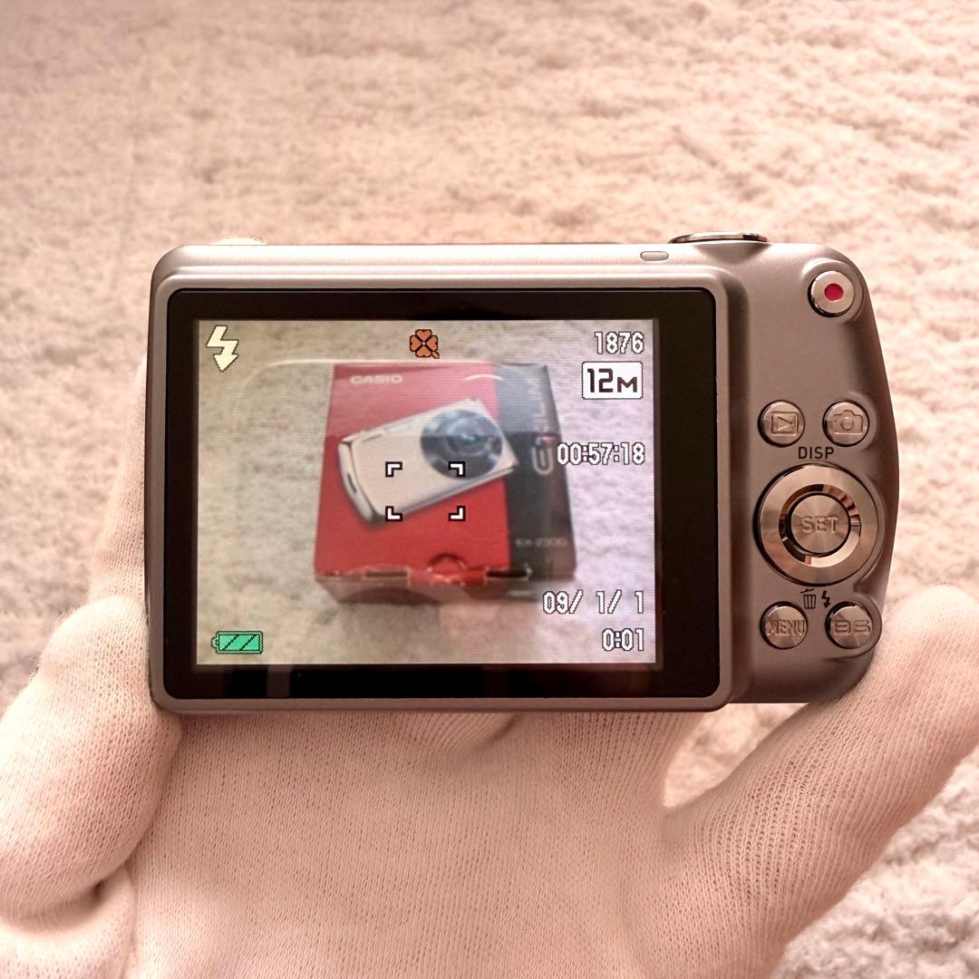 美品【動作確認済】CASIO カシオ EXILIM EX-Z330 レトロカメラ