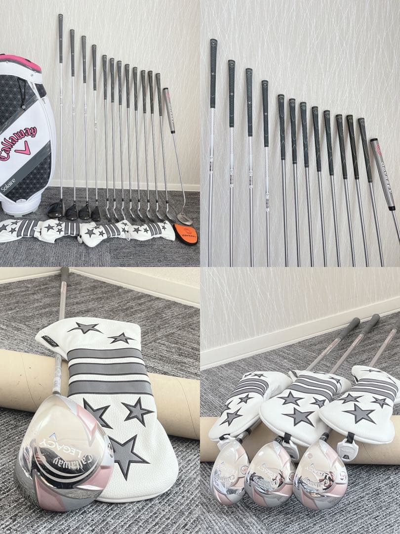 超豪華❗キャロウェイ/ レガシー 初心者 レディース ゴルフクラブ フルセット