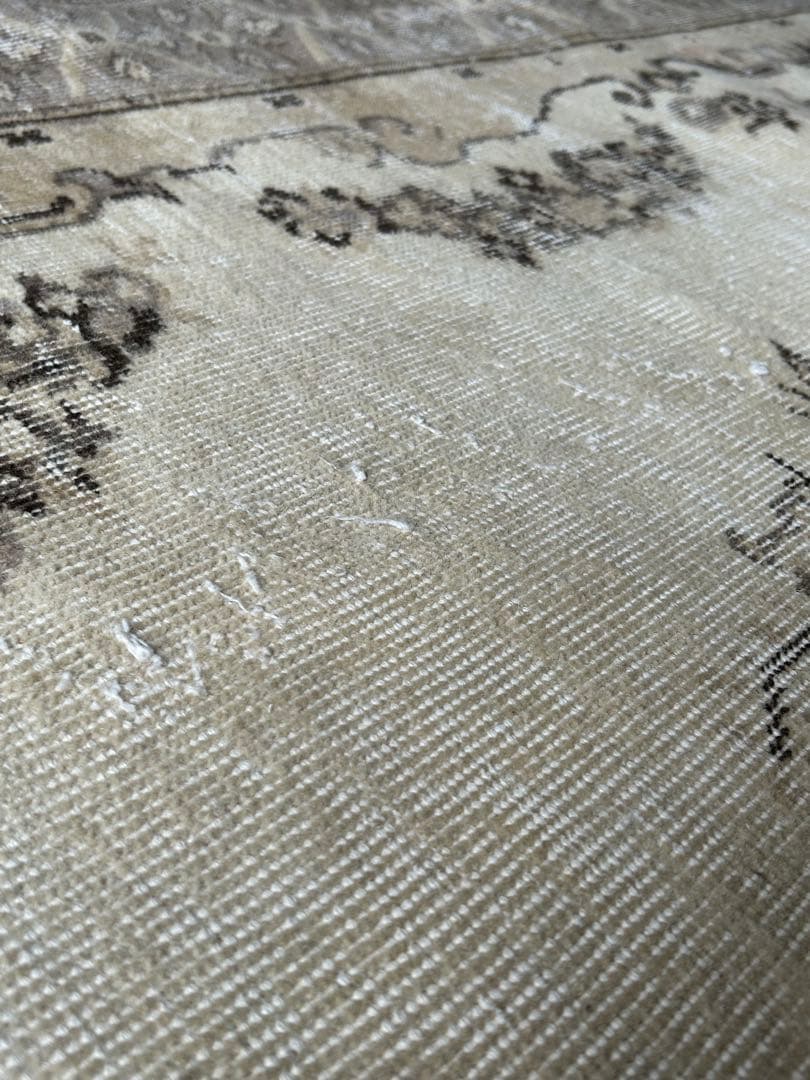 超大判 266×157 shabby chic トルコ ヴィンテージラグ