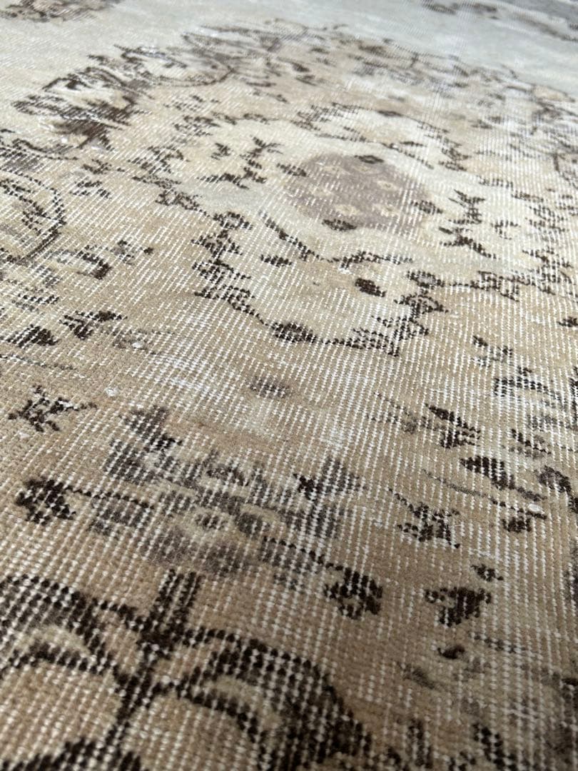 超大判 266×157 shabby chic トルコ ヴィンテージラグ