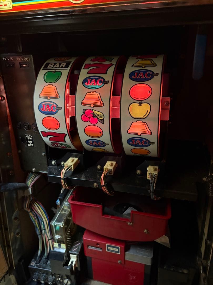 【通電確認済み】パチスロ実機 初代コンチネンタル 昭和レトロ インテリア