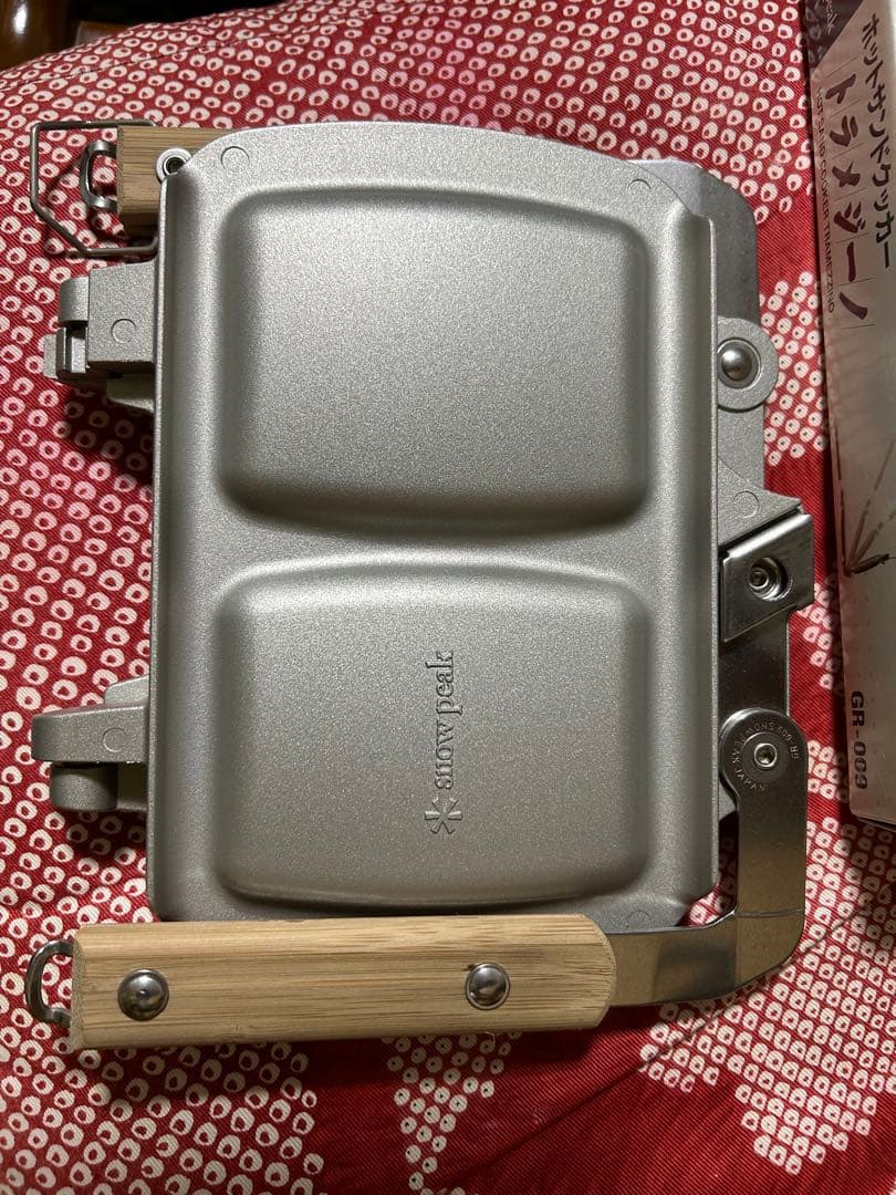  peak ホットサンドメーカー  トラメジーノ　廃盤品　日本製