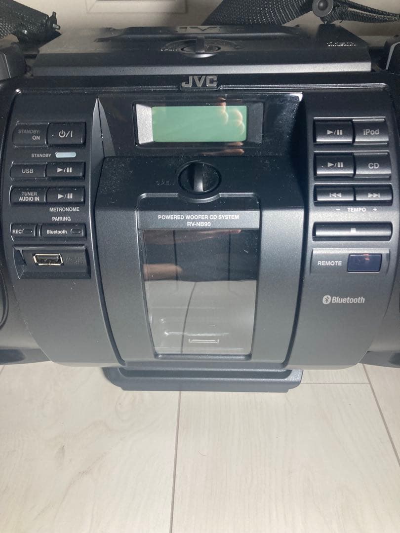 JVC RV-NB90-B Bluetoothポータブル パワードウーファー