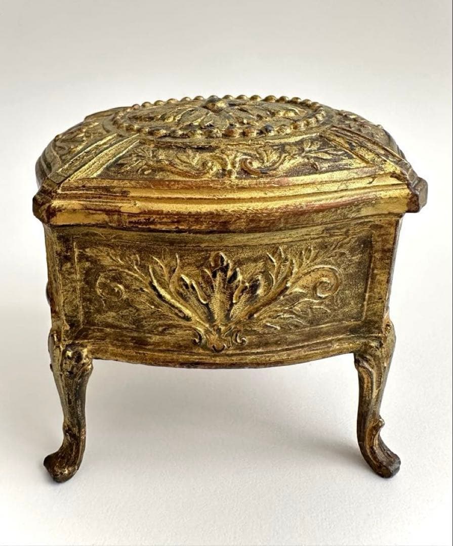 アンティーク　ジュエリーボックス　フランス蚤の市