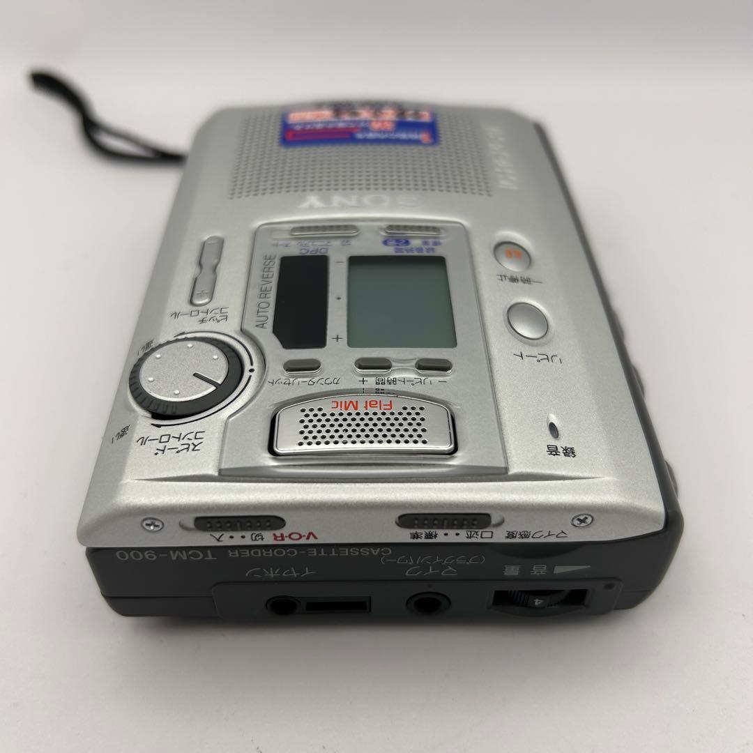 【極美品】SONY TCM-900 カセットコーダー