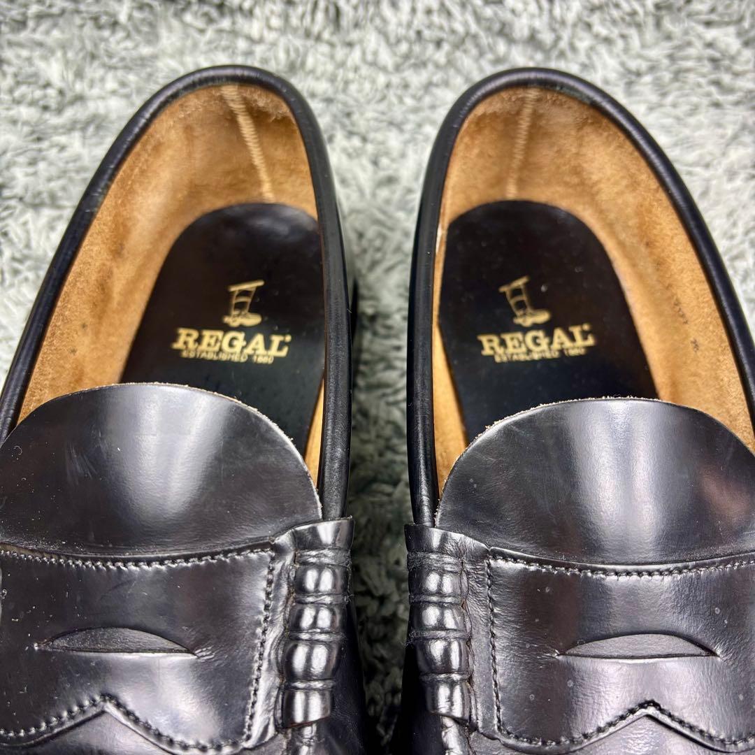 【リーガル】ローファー (26) レザー　本革　2177 ブラック