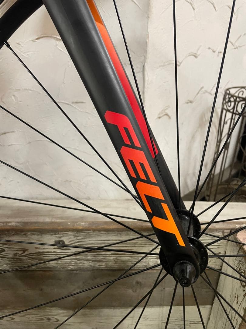 FELT ロードバイク 2x10速 グレー/オレンジ/赤