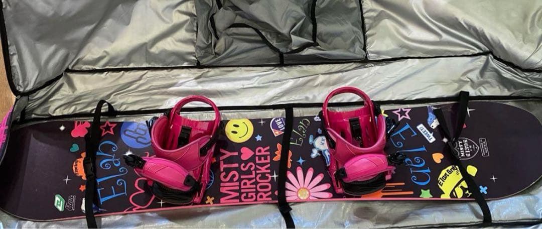 美品Elenスノーボードセット