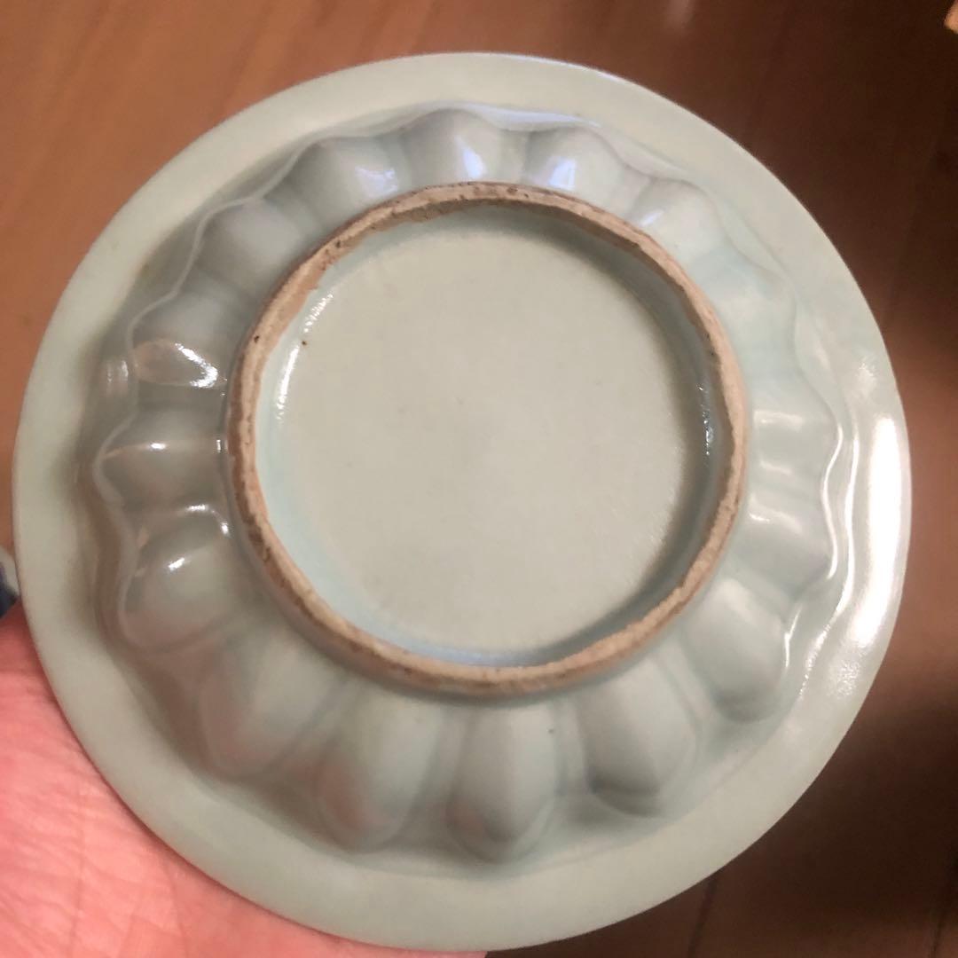 値下げ　宋 青磁雙魚洗 水洗 青磁盘